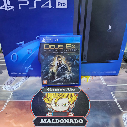 DEUS EX: MANKIND DIVIDED – JUEGO DE PLAYSTATION 4 (USADO)