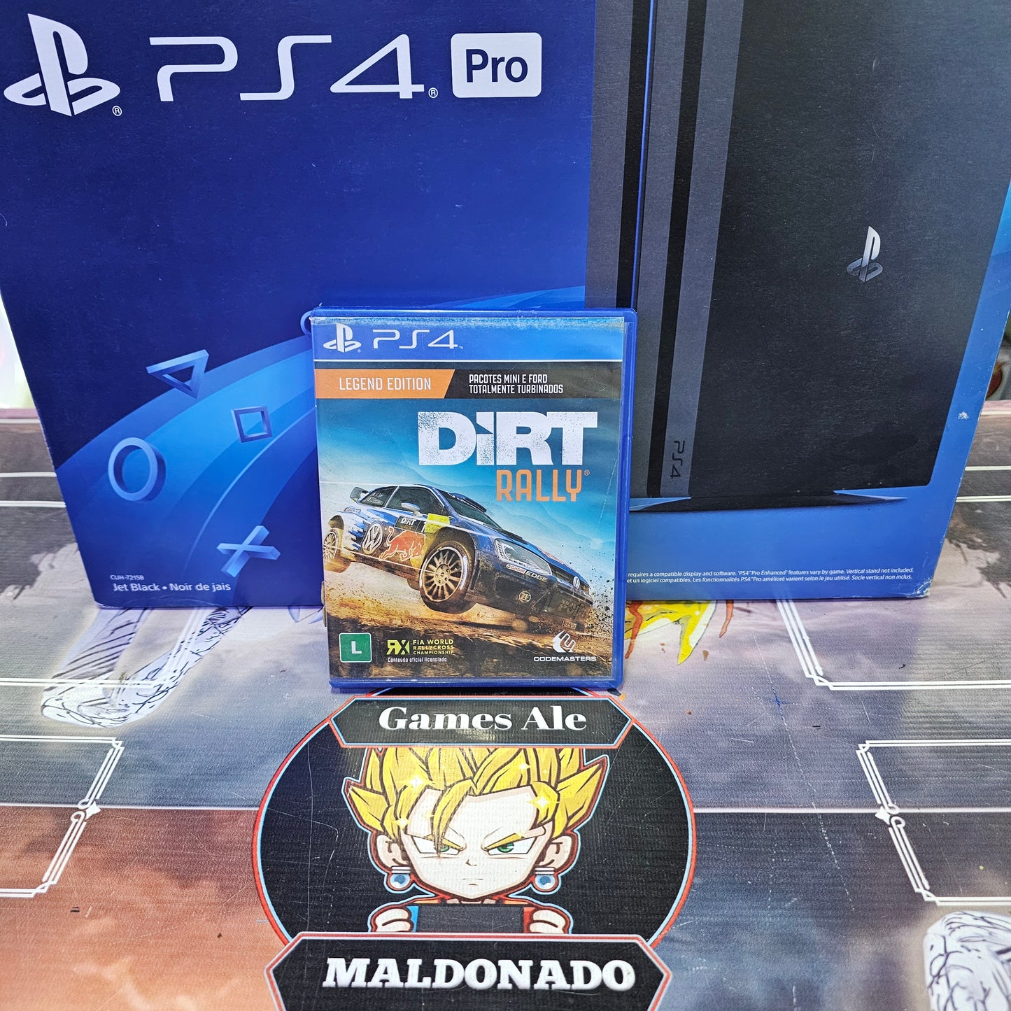 DIRT RALLY - JUEGO DE PLAYSTATION 4 ( USADO)
