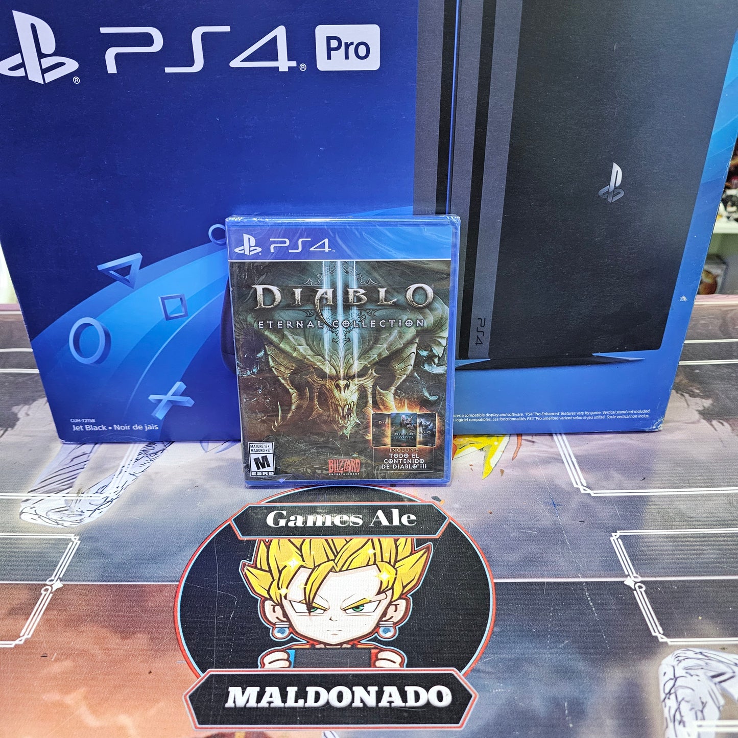 DIABLO ETERNAL COLLECTION - JUEGO DE PLAYSTATION 4 ( NUEVO SELLADO)