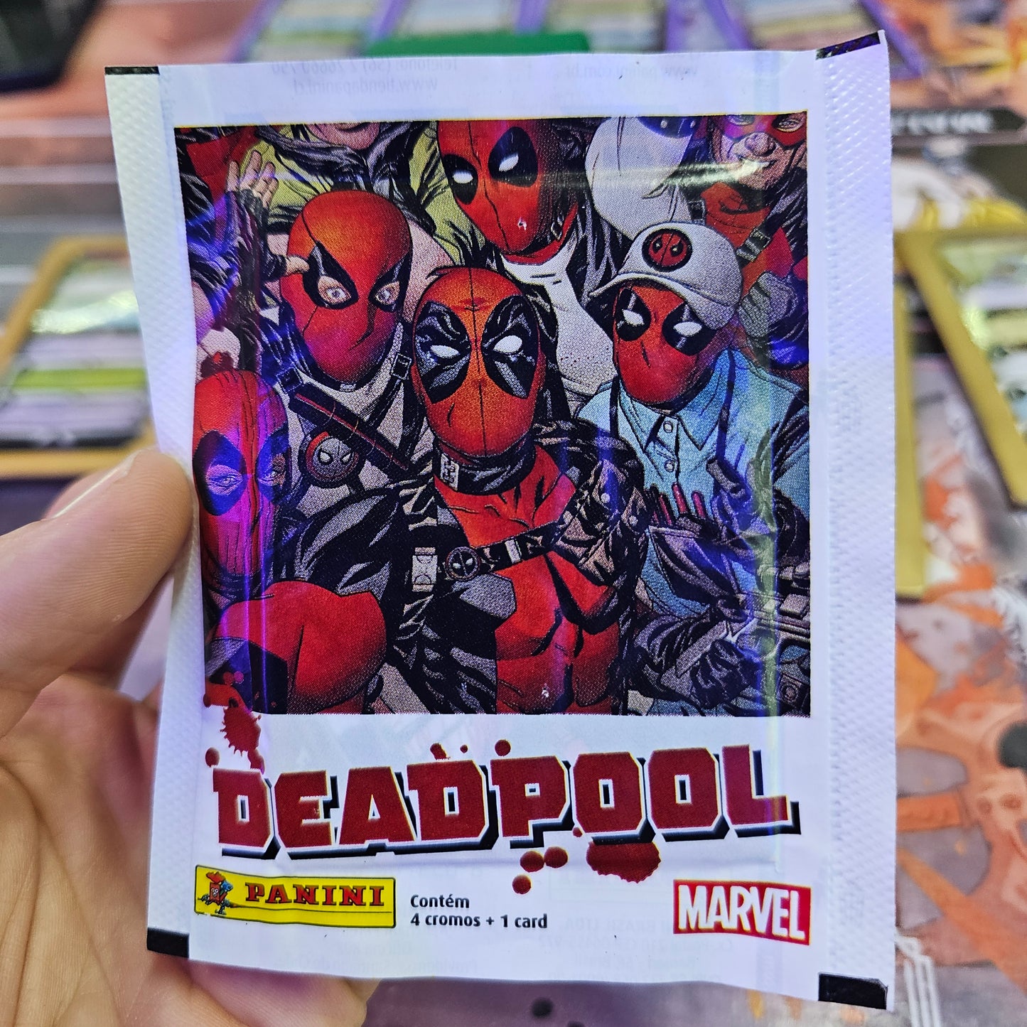 SOBRE DEADPOOL FIGURITAS DE PANINI