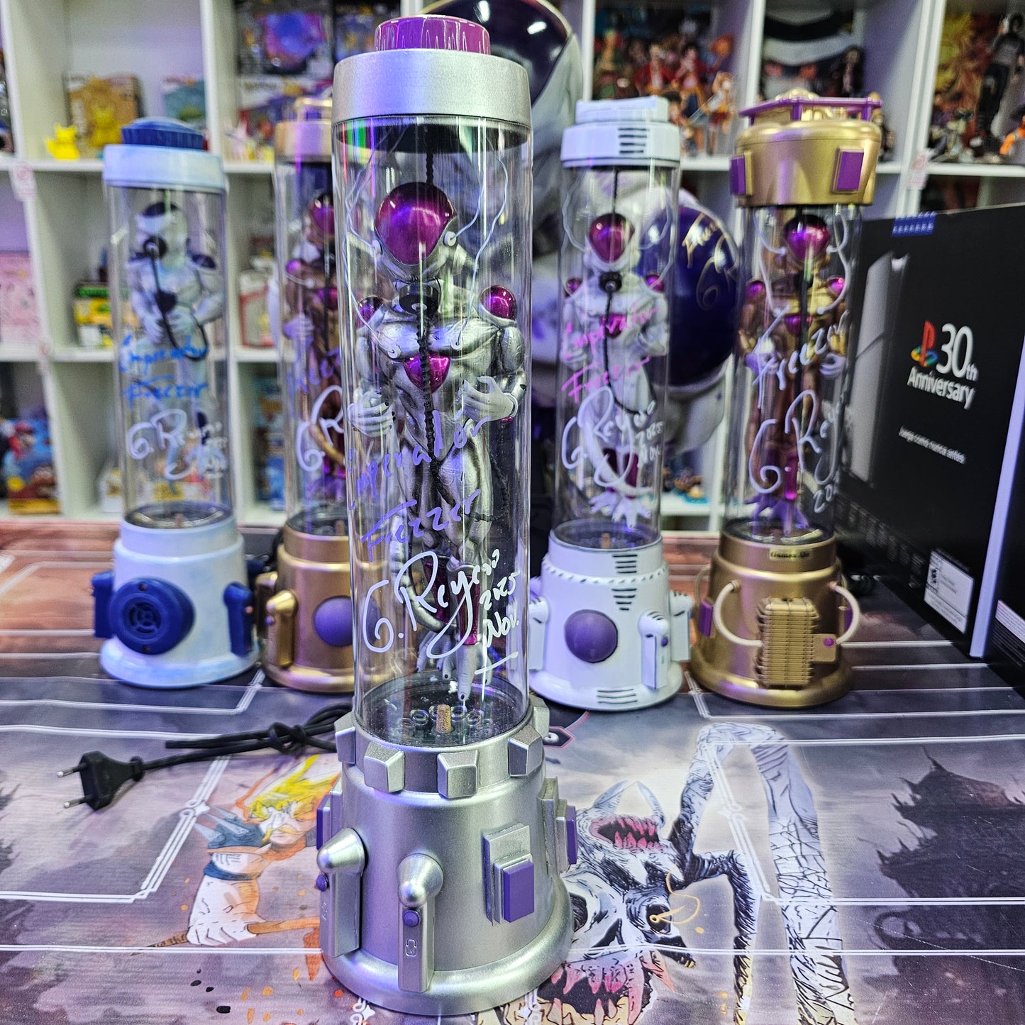 CAPSULA DE RECUPERACIÓN BLACK FREEZER ( FIRMADA POR GERARDO REYERO ) (DRAGON BALL Z)