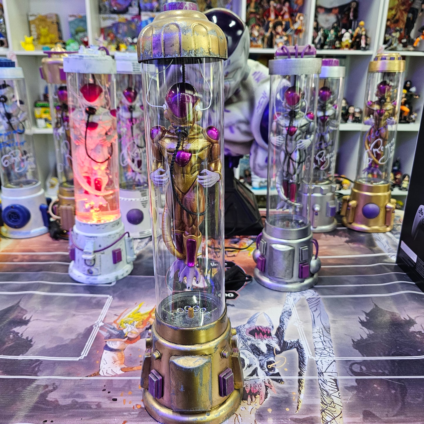 CAPSULA DE RECUPERACIÓN GOLDEN FREEZER EXCLUSIVA DE GAMES ALE (DRAGON BALL Z)