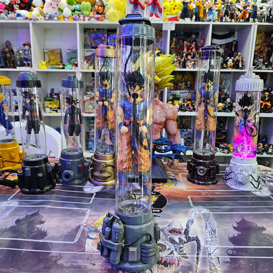 CAPSULA DE RECUPERACIÓN XL GOKU ( FIRMADA POR MARIO CASTAÑEDA )(DRAGON BALL Z)