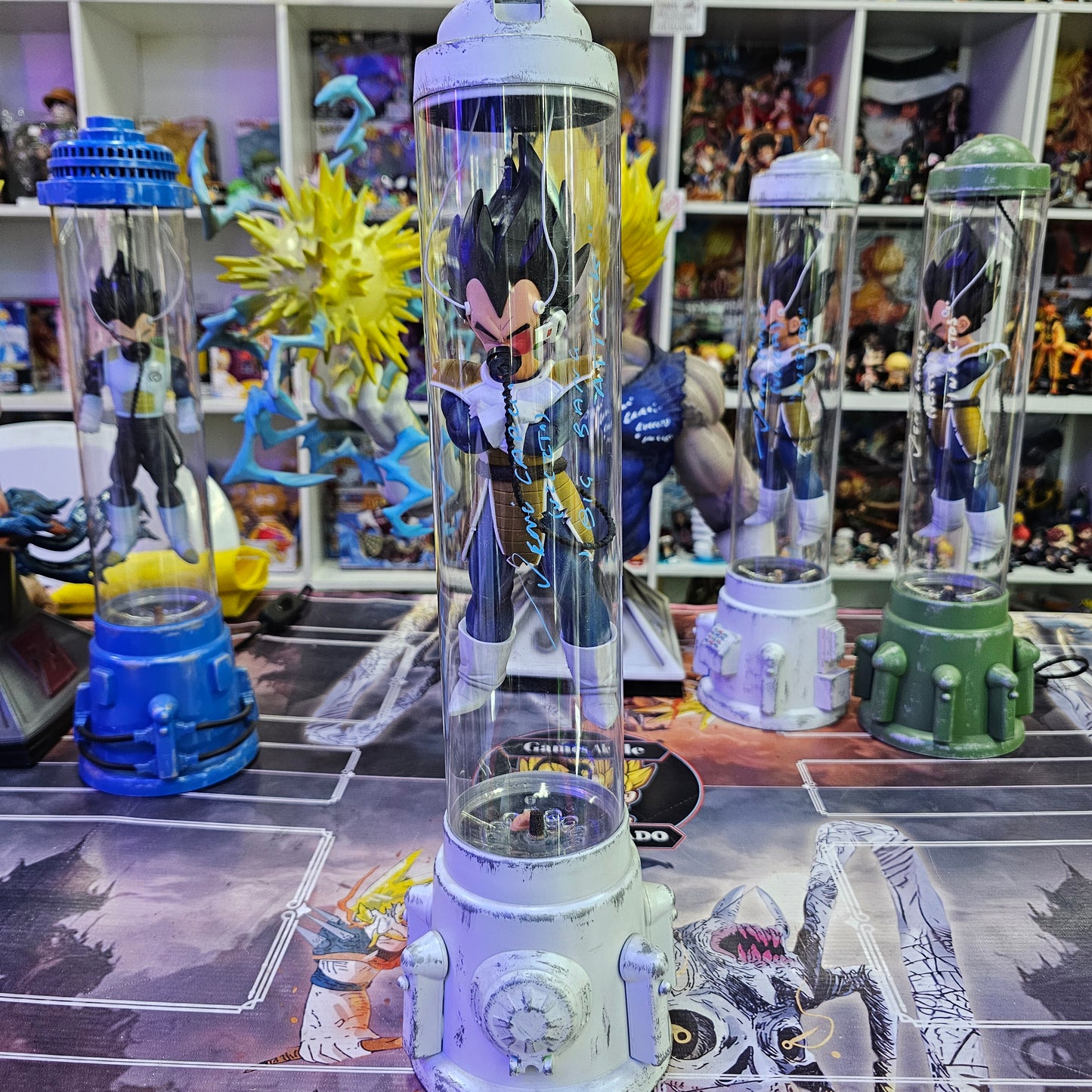 CAPSULA DE RECUPERACIÓN VEGETA (FIRMADA POR RENE GARCIA) (DRAGON BALL Z)