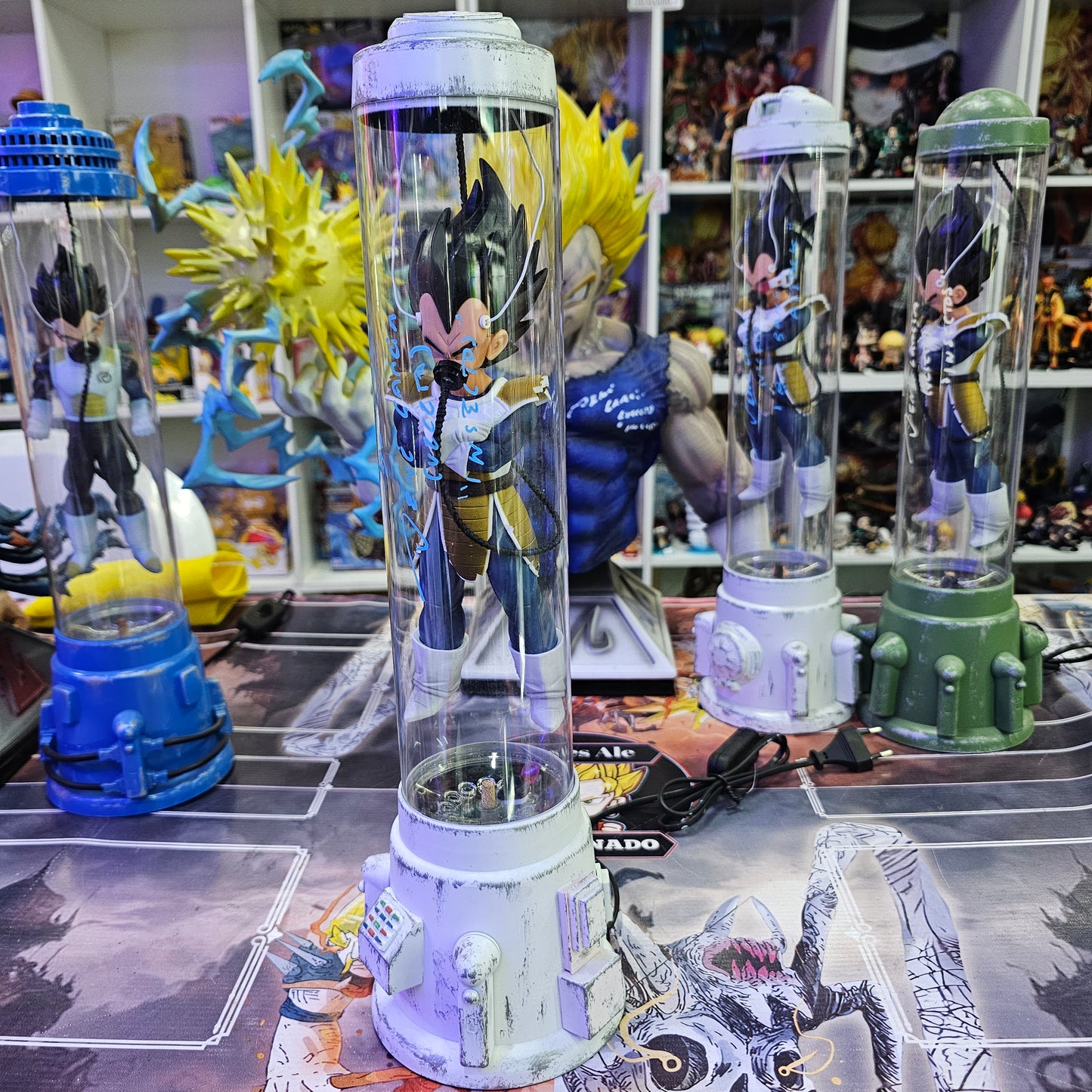 CAPSULA DE RECUPERACIÓN VEGETA (FIRMADA POR RENE GARCIA) (DRAGON BALL Z)