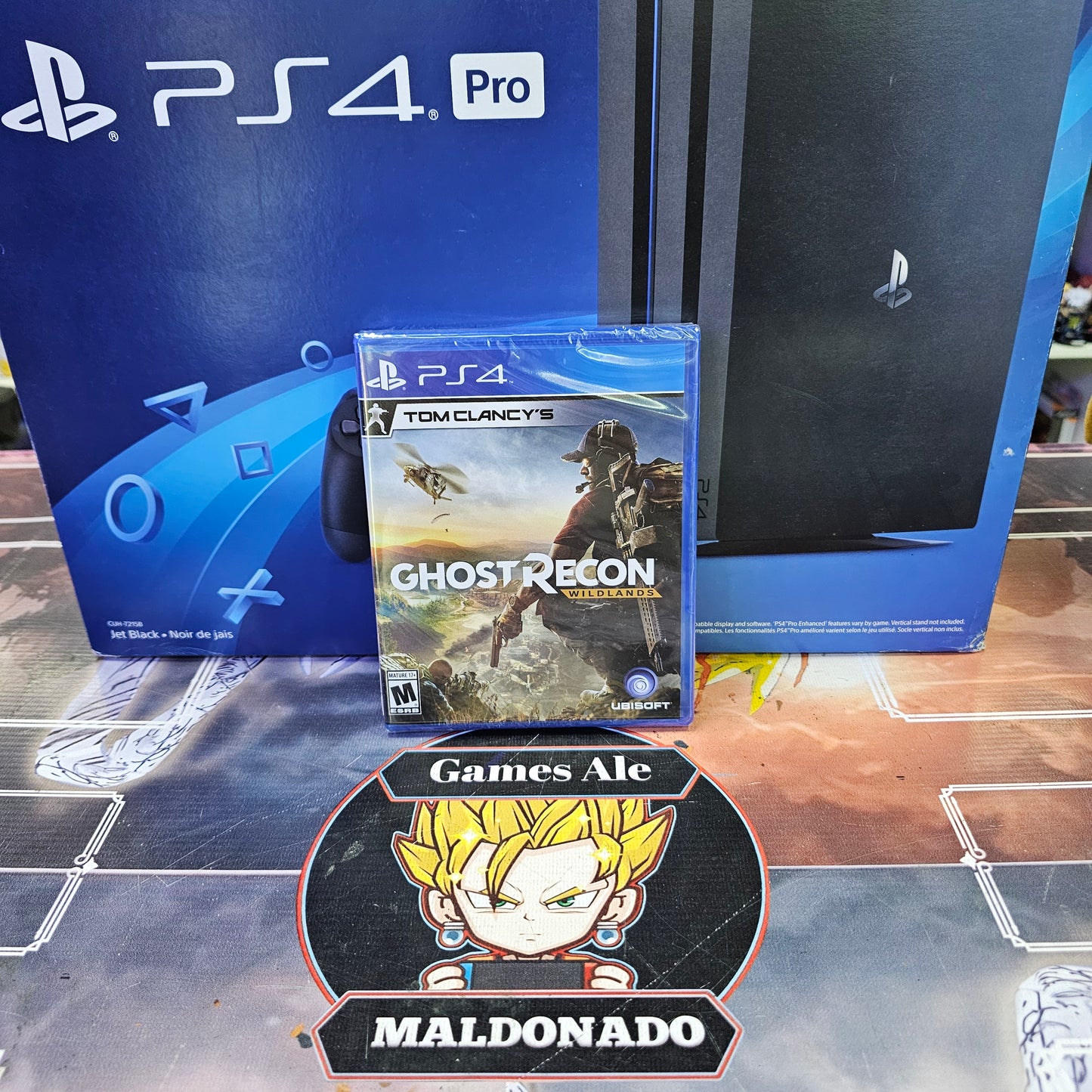 GHOST RECON WILDLANDS TOM CLANCYS PS4 - JUEGO DE PLAYSTATION 4 (NUEVO SELLADO)