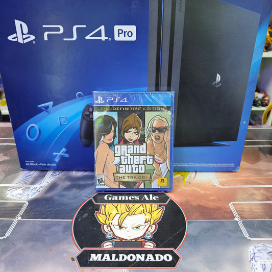 GRAND THEFT AUTO: THE TRILOGY – DEFINITIVE EDITION (NUEVO SELLADO) – JUEGO DE PLAYSTATION 4