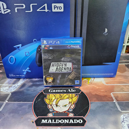 HIDDEN AGENDA (USADO) – JUEGO DE PLAYSTATION 4