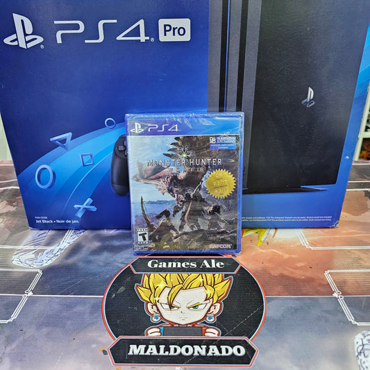 MONSTER HUNTER WORLD (NUEVO SELLADO) – JUEGO DE PLAYSTATION 4