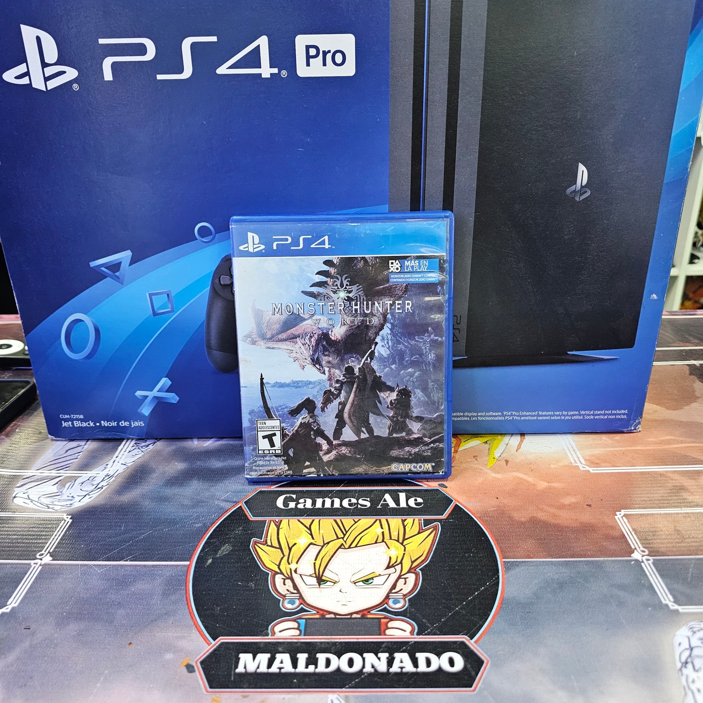 MONSTER HUNTER WORLD (USADO) – JUEGO DE PLAYSTATION 4