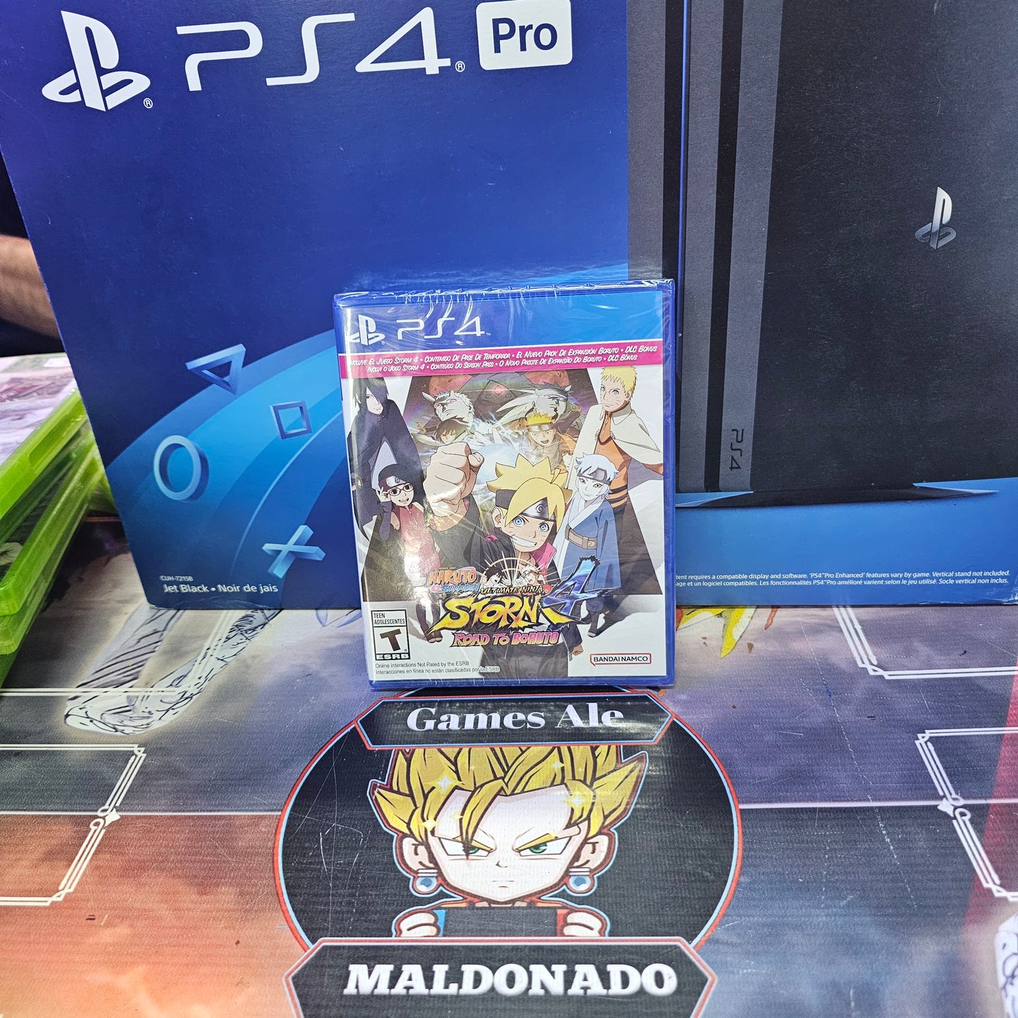 NARUTO SHIPPUDEN: ULTIMATE NINJA STORM 4 – ROAD TO BORUTO (NUEVO SELLADO) – JUEGO DE PLAYSTATION 4