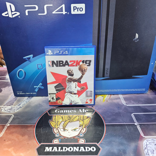 NBA 2K18 (USADO) – JUEGO DE PLAYSTATION 4