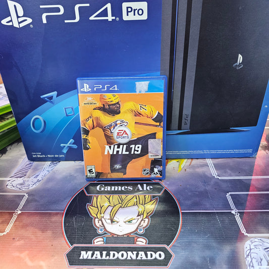 NHL 19 (USADO) - JUEGO DE PLAYSTATION 4