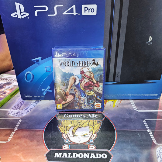 ONE PIECE: WORLD SEEKER – JUEGO DE PLAYSTATION 4 (NUEVO SELLADO)