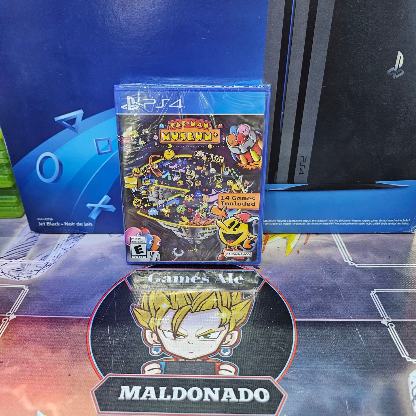 PAC-MAN MUSEUM+ – JUEGO DE PLAYSTATION 4 (NUEVO SELLADO)