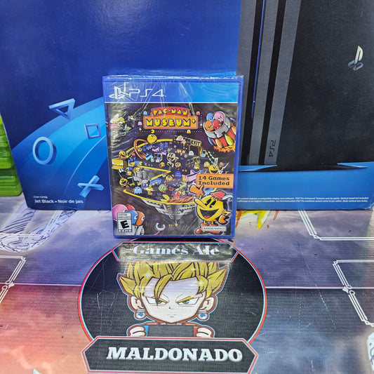 PAC-MAN MUSEUM+ – JUEGO DE PLAYSTATION 4 (NUEVO SELLADO)