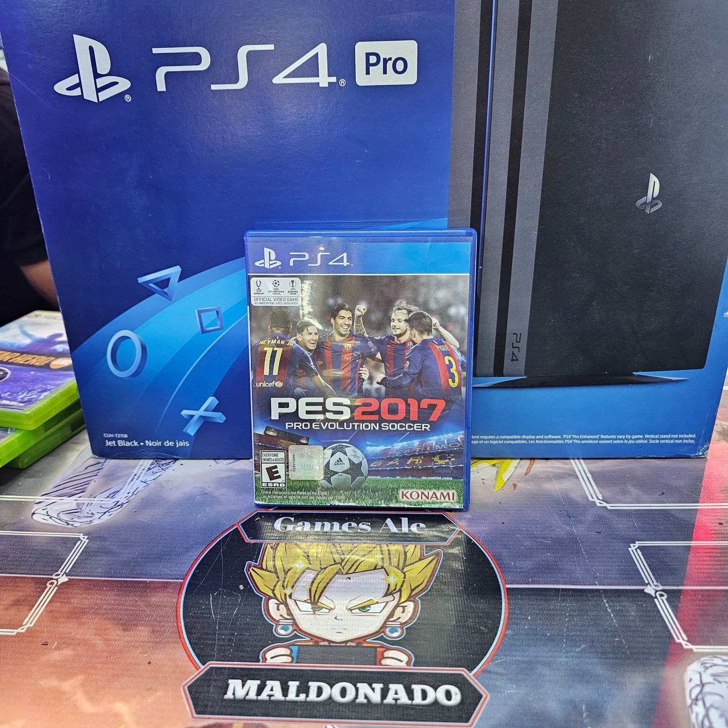 PES 2017 (PRO EVOLUTION SOCCER) – JUEGO DE PLAYSTATION 4 (USADO)