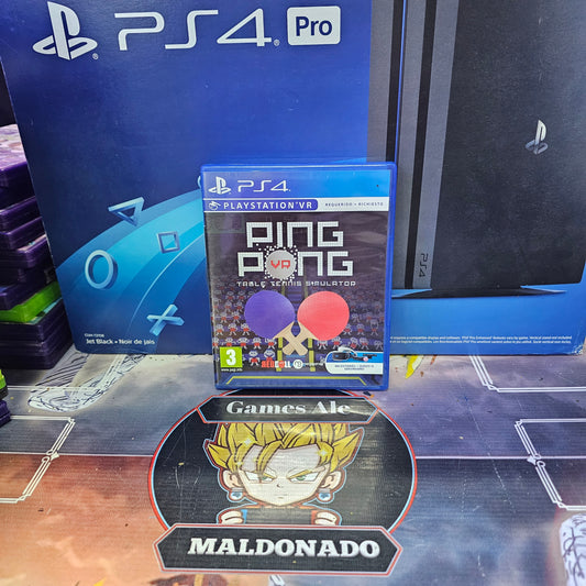PING PONG VR – JUEGO DE PLAYSTATION 4 (USADO)