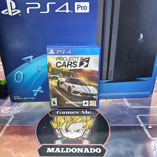 PROJECT CARS 3 – JUEGO DE PLAYSTATION 4 (USADO)