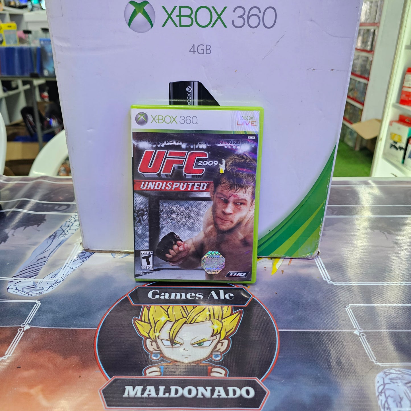 UFC 2009 UNDISPUTED (USADO) JUEGO DE XBOX 360 NTSC