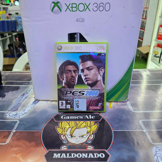 PES 2008 (USADO) JUEGO DE XBOX 360 PAL