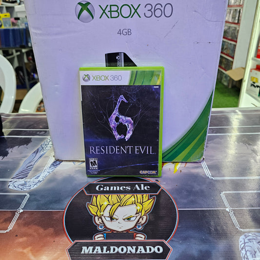 RESIDENT EVIL 6 (USADO) JUEGO DE XBOX 360 NTSC