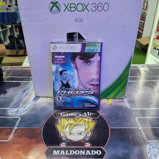 MICHAEL PHELPS PUSH THE LIMIT (NUEVO SELLADO) JUEGO DE XBOX 360 NTSC