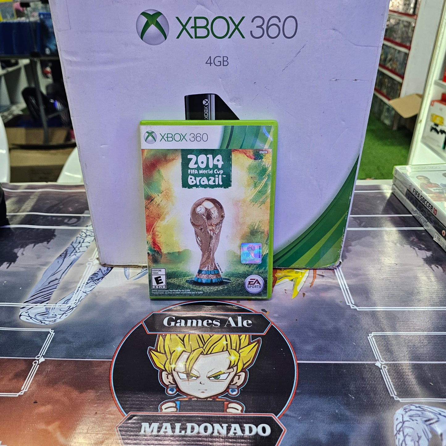 FIFA 2014 BRASIL WORLD CUP (USADO) JUEGO DE XBOX 360 NTSC