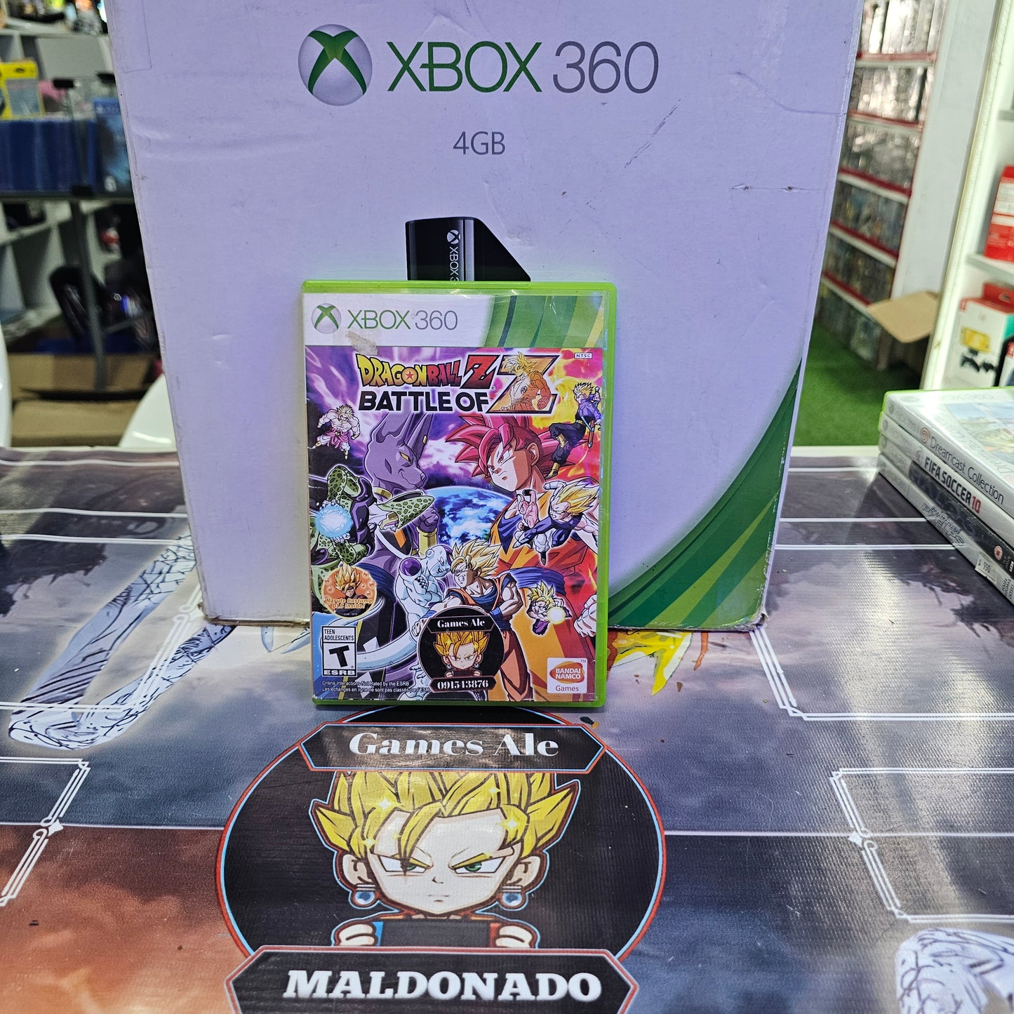 DRAGON BALL Z BATTLE OF (USADO) JUEGO DE XBOX 360 NTSC