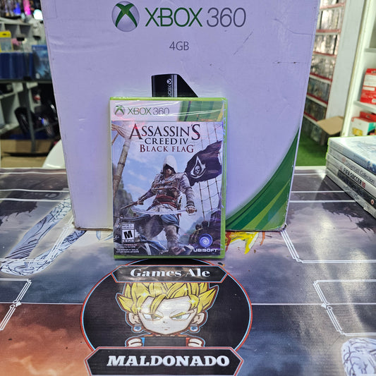 ASSASSINS CREED IV BLACK FLAG (NUEVO SELLADO) JUEGO DE XBOX 360 NTSC