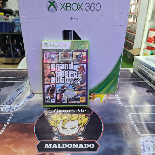 GTA 5 (NUEVO SELLADO) GRAND THEFT AUTO V JUEGO DE XBOX 360 NTSC
