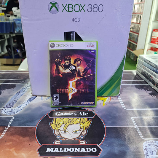 RESIDENT EVIL 5 (USADO) JUEGO DE XBOX 360 NTSC
