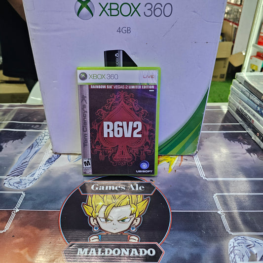 RAINBOW SIX VEGAS 2 LIMITED EDITION (USADO) JUEGO DE XBOX 360 NTSC