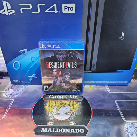 RESIDENT EVIL 3 – JUEGO DE PLAYSTATION 4 (NUEVO SELLADO)