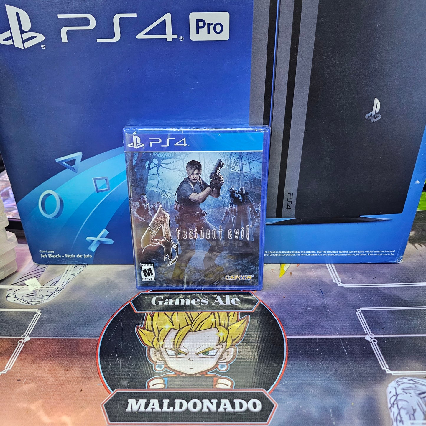 RESIDENT EVIL 4 – JUEGO DE PLAYSTATION 4 (NUEVO SELLADO)