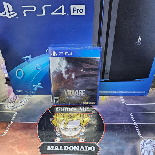 RESIDENT EVIL 8: VILLAGE – JUEGO DE PLAYSTATION 4 (NUEVO SELLADO)