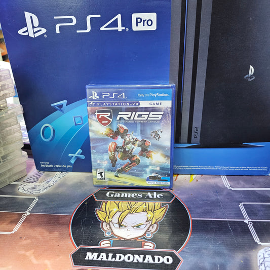 RIGS: MECHANIZED COMBAT LEAGUE (VR) – JUEGO DE PLAYSTATION 4 (NUEVO SELLADO)