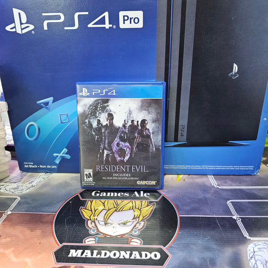 RESIDENT EVIL 6 (USADO) -JUEGO DE PLAYSTATION 4