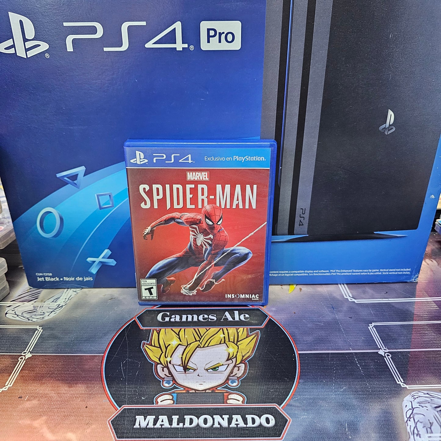 SPIDERMAN (USADO) JUEGO DE PLAYSTATION 4