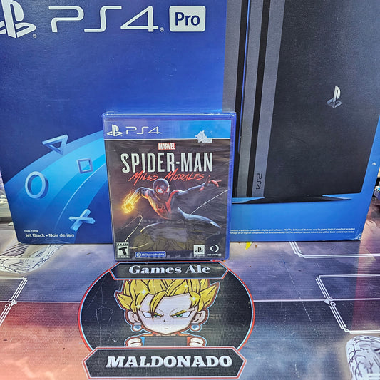 SPIDER-MAN MILES MORALES – JUEGO DE PLAYSTATION 4 (NUEVO SELLADO)