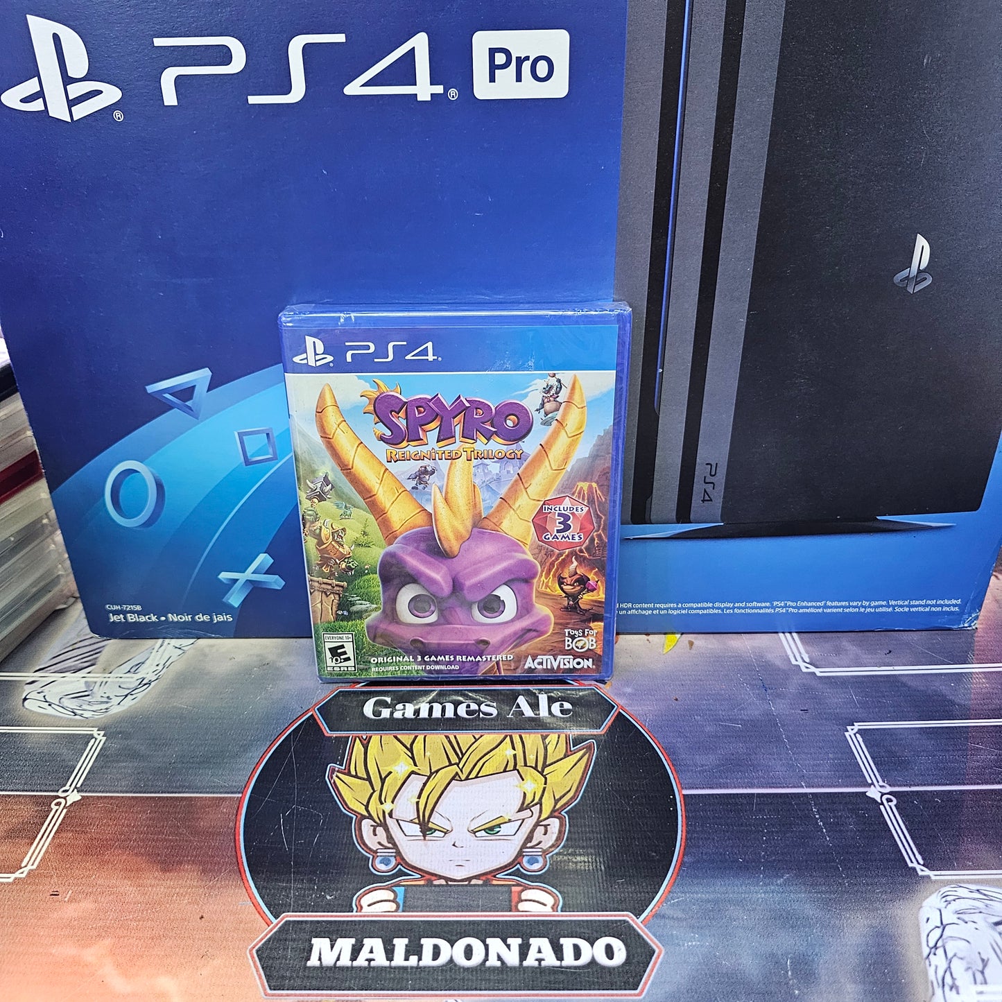 SPYRO REIGNITED TRILOGY – JUEGO DE PLAYSTATION 4 (NUEVO SELLADO)
