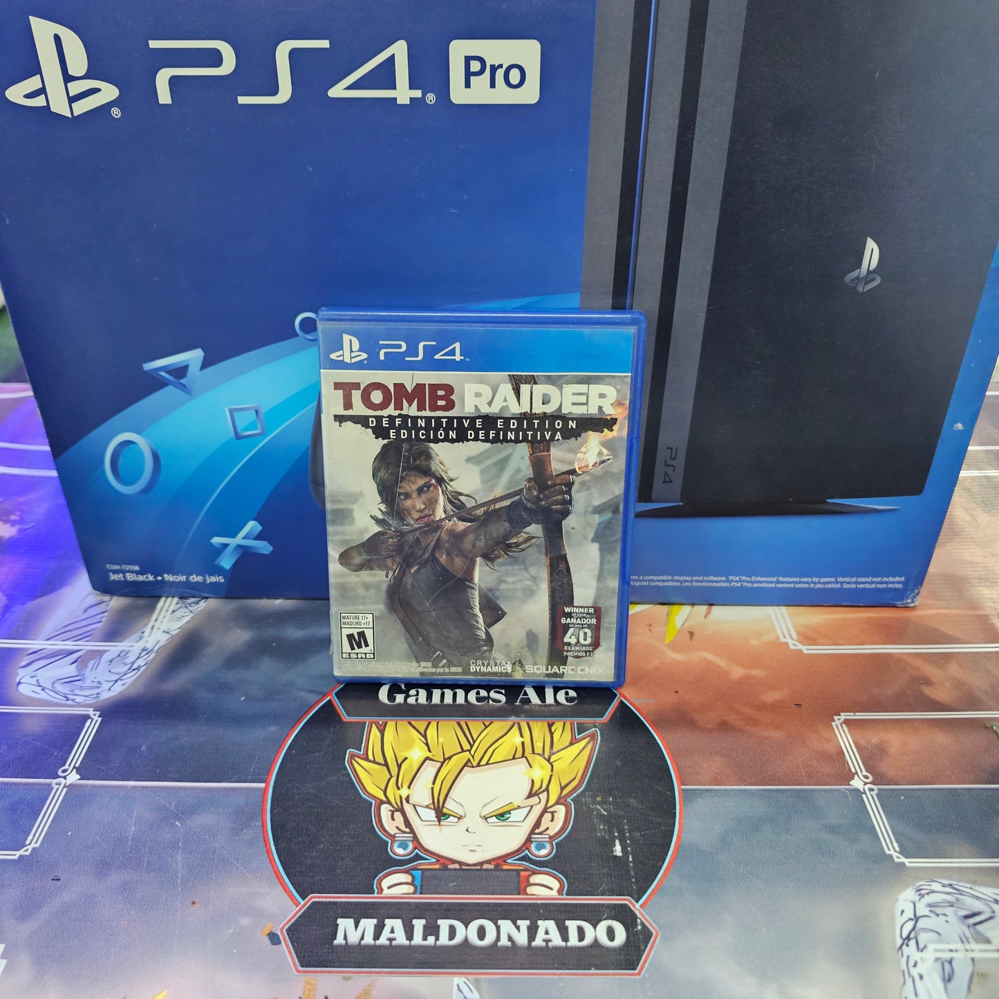 TOMB RAIDER DEFINITIVE EDITION – JUEGO DE PLAYSTATION 4 (USADO)