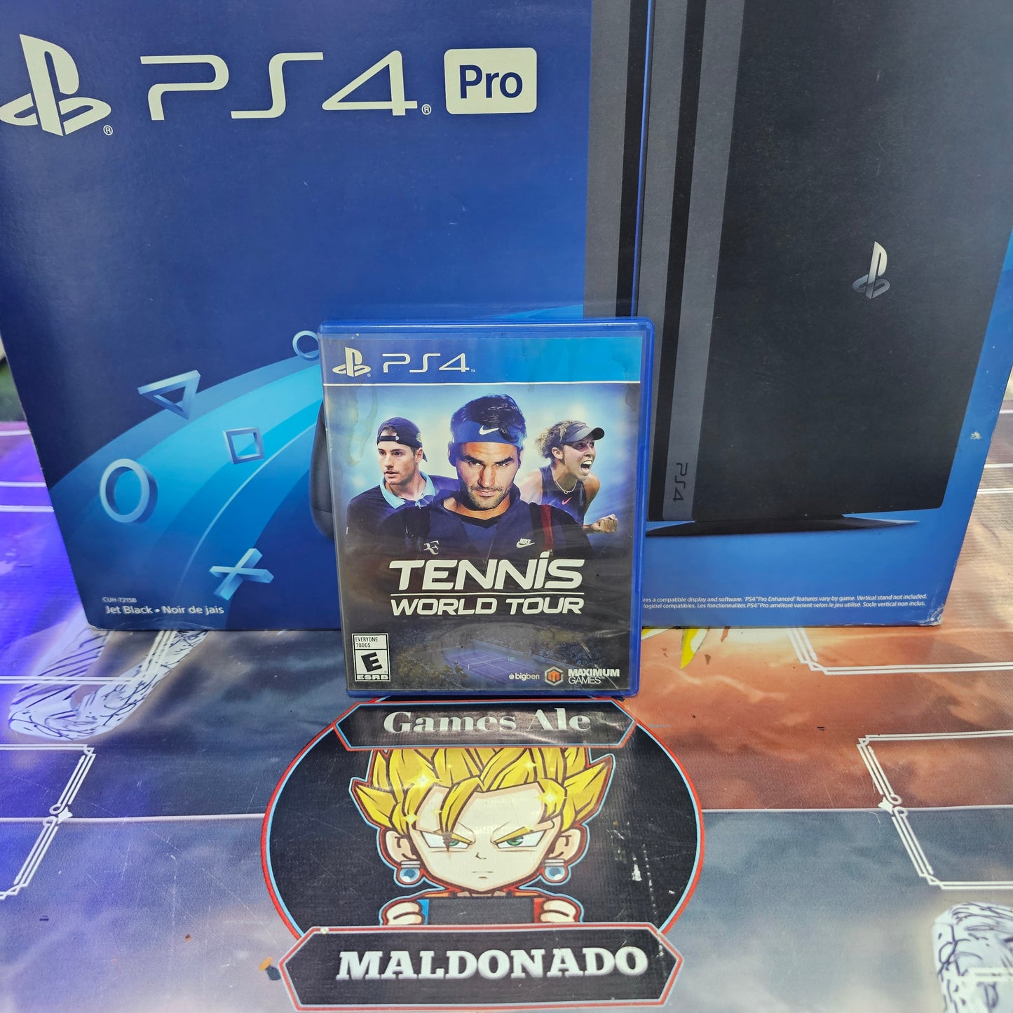 TENNIS WORLD TOUR (USADO) - JUEGO DE PLAYSTATION 4