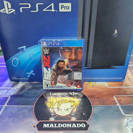 W2K25 (WWE 2K25) – JUEGO DE PLAYSTATION 4 (NUEVO SELLADO)