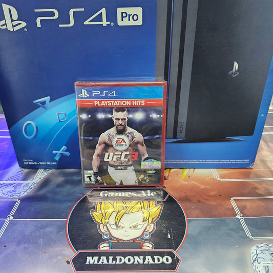 UFC 3 – JUEGO DE PLAYSTATION 4 (NUEVO SELLADO)