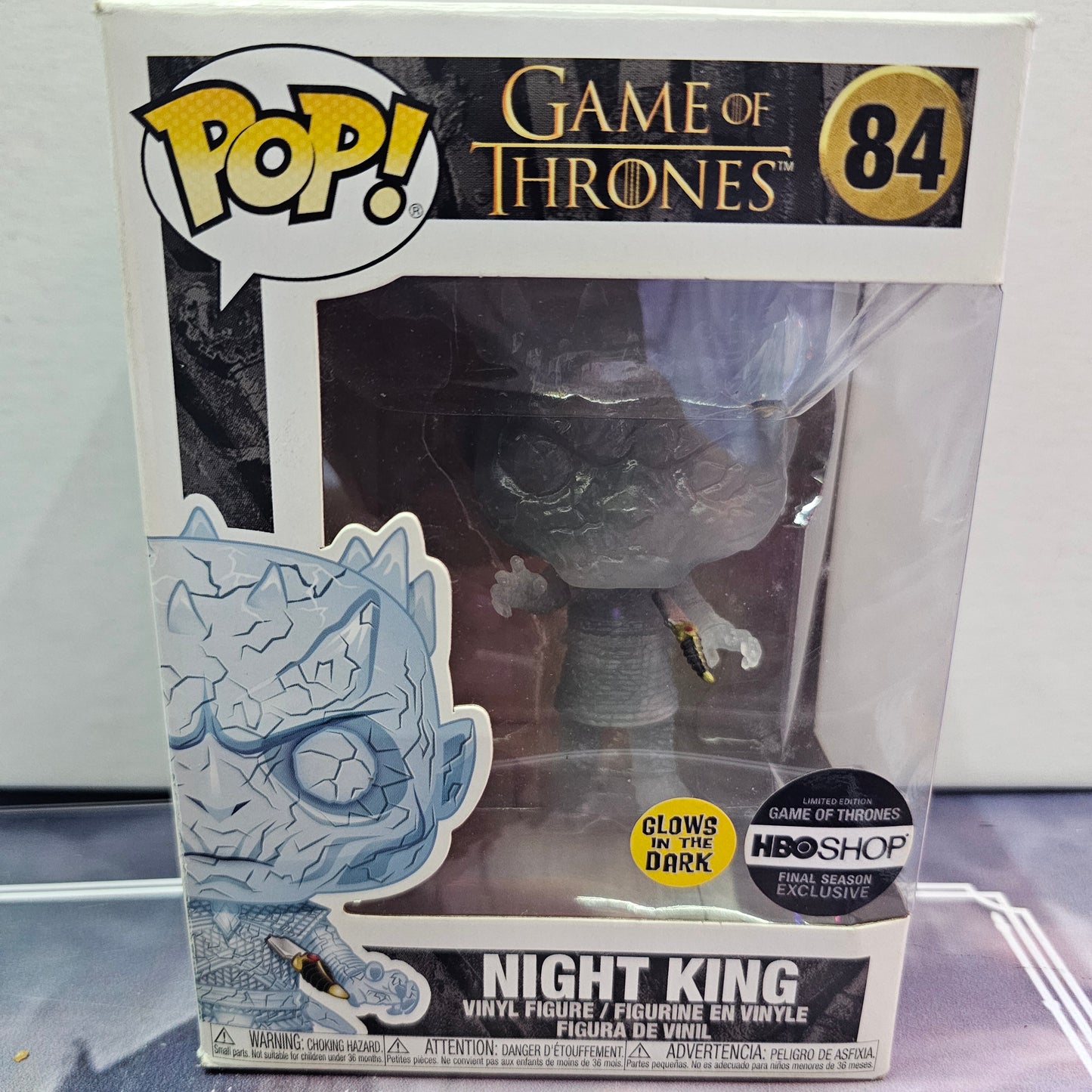 FUNKO POP NIGHT KING (GLOW IN THE DARK) (HBO SHOP) - GAME OF THRONES 84