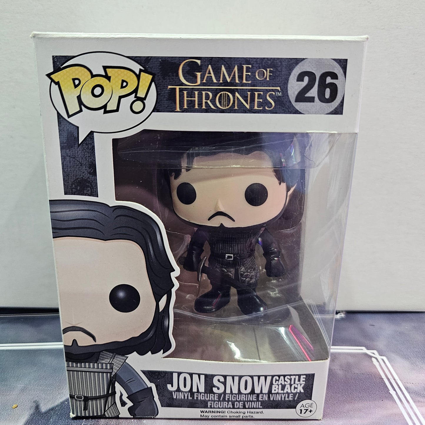 FUNKO POP JON SNOW CASTLE BLACK -GAME OF THRONES 26