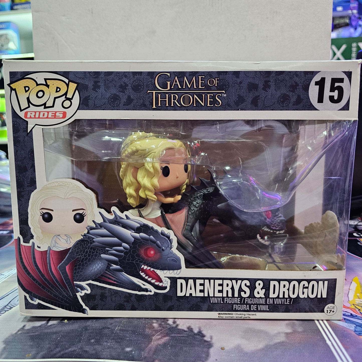 FUNKO POP DAENERYS Y DROGON - GAME OF THRONES 15
