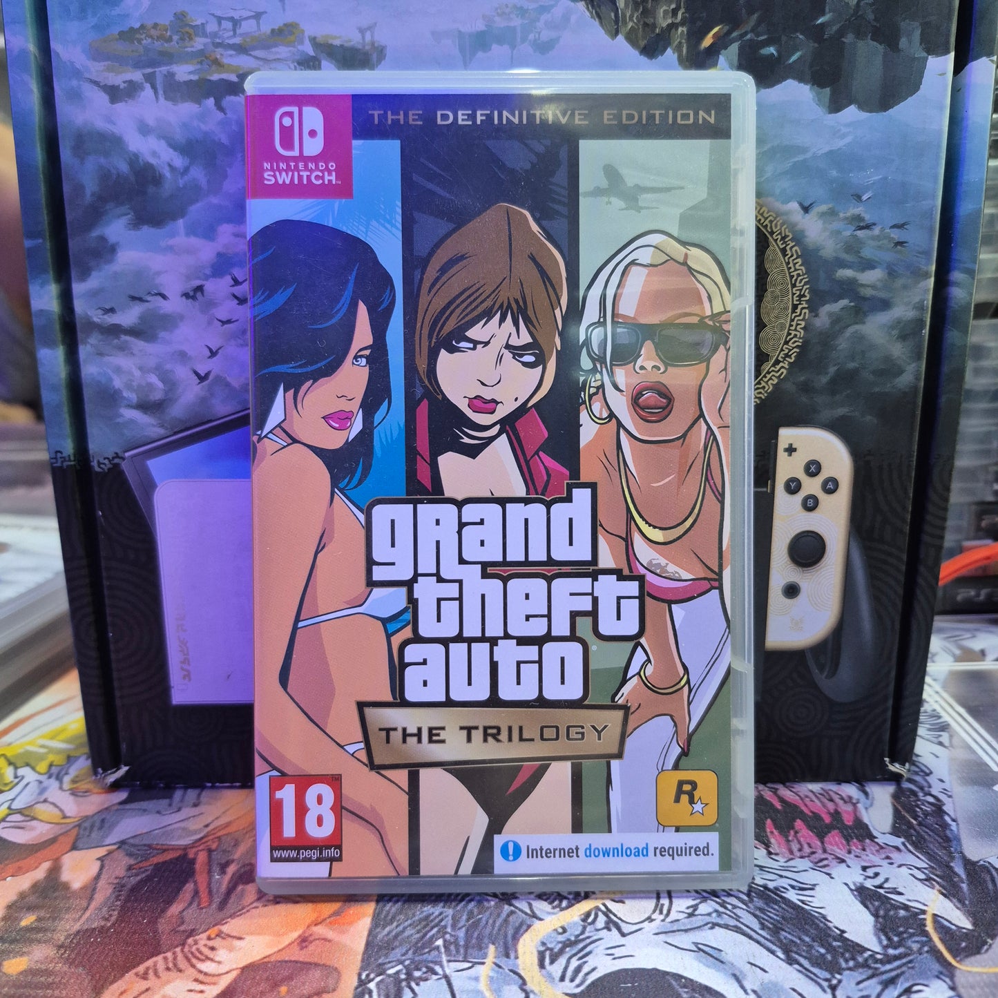 GRAND THEFT AUTO THE TRILOGY (USADO) - JUEGO NINTENDO SWITCH