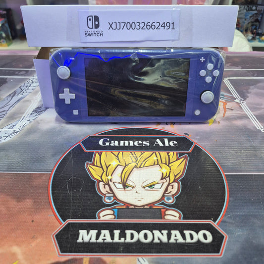 NINTENDO SWITCH LITE AZUL (USADA CON GARANTÍA)